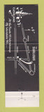 Matchbook Cover - The Swallows Austinburg OH restaurant