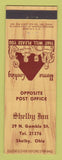 Matchbook Cover - Shelby Inn OH