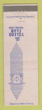 Matchbook Cover - Toledo Club OH
