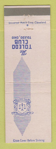 Matchbook Cover - Toledo Club OH