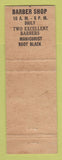 Matchbook Cover - Toledo Club OH