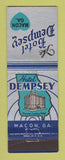 Matchbook Cover - Hotel Dempsey Macon GA