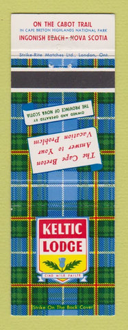 Matchbook Cover - Keltic Lodge Ingonish Beach NS