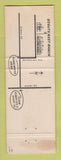 Matchbook Cover - Circle C Motel North Platte NE Buffalo Bill WEAR