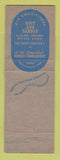 Matchbook Cover - Hotel Webster Hall Pittsburgh PA Boot and Saddle