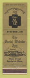 Matchbook Cover - Daniel Webster Inn Sandwich MA