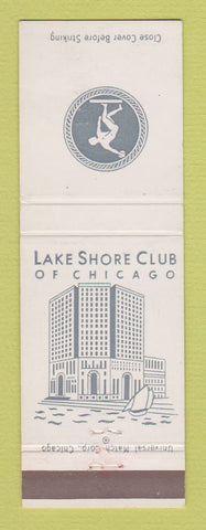 Matchbook Cover - Lake Shore Club of Chicago IL