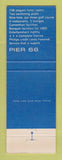 Matchbook Cover - Pier 66 Fort Lauderdale FL hotel marina