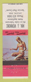 Matchbook Cover - Verbeke RCA TV Lafleche SK pinup