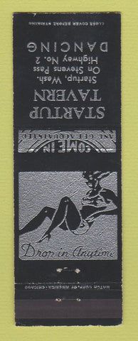 Matchbook Cover - Startup Tavern Startup WA girlie