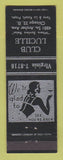Matchbook Cover - Club Lucille Chicago IL girlie