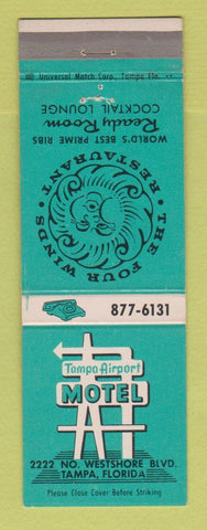 Matchbook Cover - Tampa Airport Motel FL WEAR