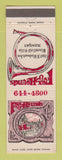 Matchbook Cover - Fox and Hounds Bloomfield Hills MI