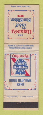 Matchbook Cover - Pabst Blue Ribbon Beer WEAR