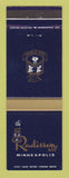 Matchbook Cover - Radisson Hotel Minneapolis MN