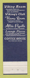 Matchbook Cover - Radisson Hotel Minneapolis MN
