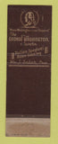 Matchbook Cover - George Washington Tavern Lebanon PA