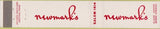 Matchbook Cover - Newmark's clothes 10 Strike