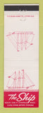 Matchbook Cover - The Ship Lynnfield MA