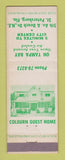 Matchbook Cover - Colburn Guest Home St Petersburg FL WEAR