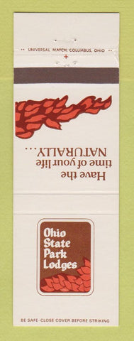 Matchbook Cover - Ohio State Parks Cambridge OH
