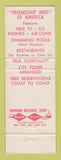 Matchbook Cover - Friendship Inn Circle 7 11 Motel San Diego CA