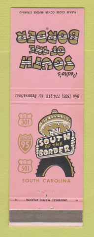 Matchbook Cover - Pedro's South of the Border Dillon SC