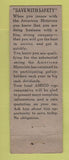 Matchbook Cover - American Motorists Insurance Ellen Hume Clinton MA