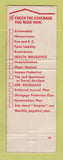 Matchbook Cover - American Family Insurance Meadow Lane Lincoln NE