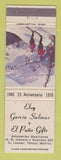 Matchbook Cover - Eloy Garcia Salinas El Patio Gifts Nuevo Laredo Mexico WEAR