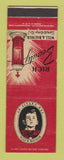Matchbook Cover Will and Baumer Sanctolamp Religious Candle JB Reilly Newark NJ