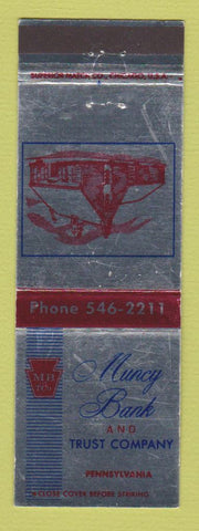 Matchbook Cover - Muncy Bank and Trust PA WEAR