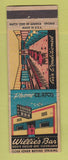 Matchbook Cover - Willie's Bar Cleveland OH WORN BACK