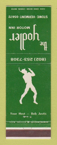 Matchbook Cover - Yodler Motor Inn Stowe VT
