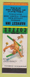Matchbook Cover - Harvest Inn Mount Vernon OH