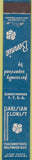 Matchbook Cover - Parisian Florist Hollywood CA 10 Strike