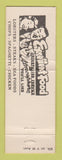 Matchbook Cover - Vermont Steak House Bennington VT WEAR