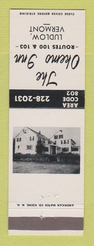 Matchbook Cover - Okemo Inn Ludlow VT