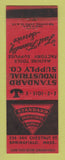 Matchbook Cover - Standard Industrial Supply Springfield MA WEAR