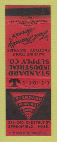 Matchbook Cover - Standard Industrial Supply Springfield MA WEAR