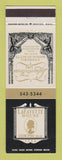 Matchbook Cover - Lafayette House Foxboro MA