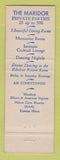 Matchbook Cover - Maridor Fonda Del Corro Framingham MA