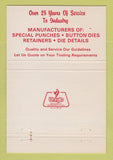 Matchbook Cover - Detroit Punch & Retainer Fraser MI 40 Strike