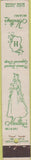 Matchbook Cover - Hartley's Miami FL dresses girlie 10 Strike