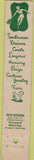 Matchbook Cover - Hartley's Miami FL dresses girlie 10 Strike