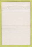 Matchbook Cover - Brennan Tool Fastening System St Louis St Peters MN 40 Strike