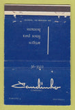 Matchbook Cover - Candinho? Camiseiro Sao Paulo Brazil 40 Strike