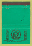 Matchbook Cover - Aire Acondicionado Santander Spain WORN TEAL 40 Strike