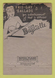 Matchbook Cover - Club Bagatelle New York City girlie WORN 40 Strike