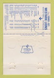 Matchbook Cover Westark Lions Fort Smith AR Miller Beer Schedule 1980 40 Strike